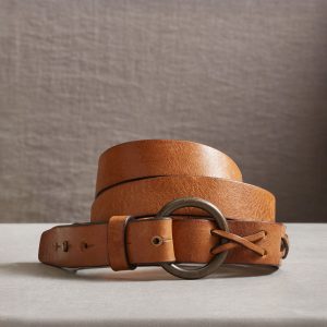 Rhylee Slim Belt - L, Cognac