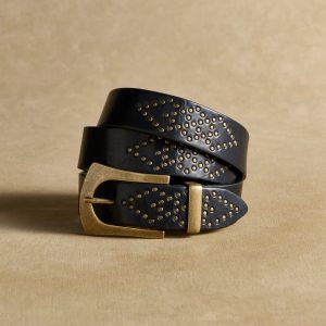 Jasper Studded Belt - XS, Black